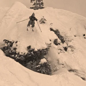Sepia Cliff