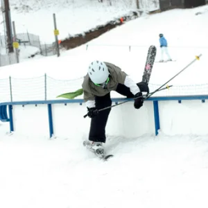 What happen when your ski catches on a switch up