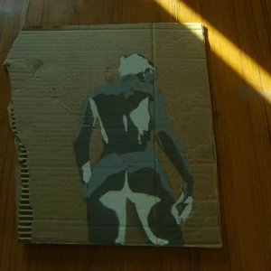 Nude Chick Cardboard