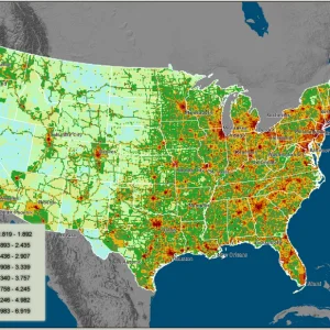 Carbon Footprint of Continental U.S.