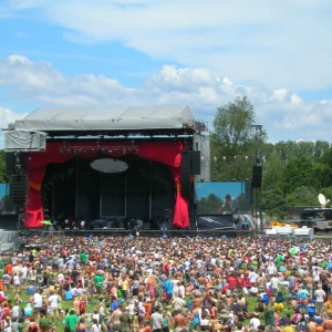 Mainstage at Rothbury during the Whalers