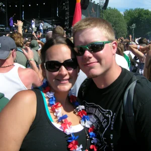 Us at snoop at mainstage