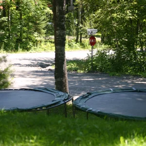 2 trampoline setup