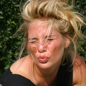 Me...i know im wearing a thing in my face,whatever