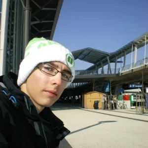 Self-Portrait at the Basel Airport