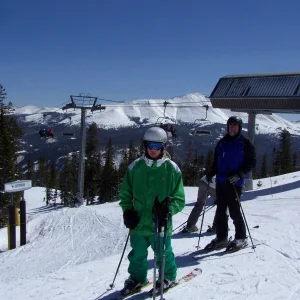 Waitin for my dad to take the dam picture