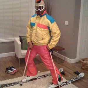 My new value village ski outfit that i bought for $16