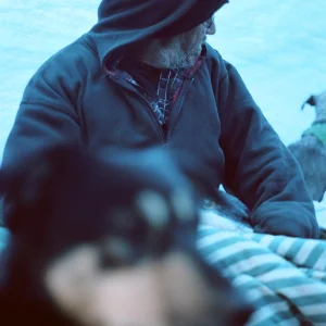 Mario and one of his dogs