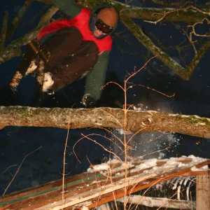 K doing the monkey thing