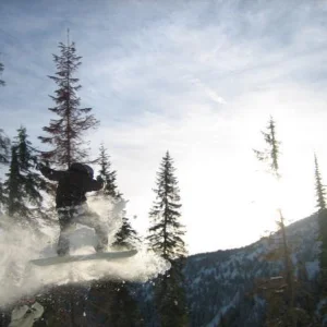 Small kicker at whitewater