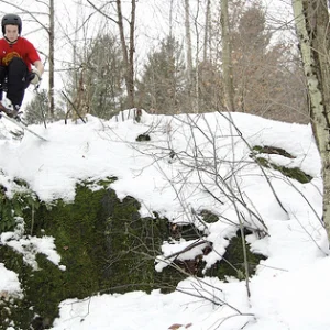 No goggle? drop in the v