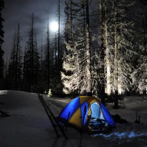 Winter camping