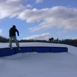 Video still: sam on banked c rail