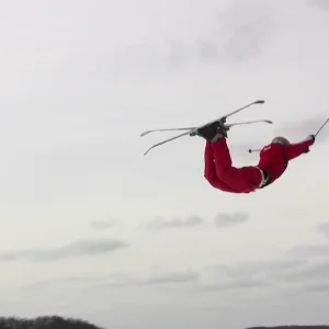 Video still: abe is superman!