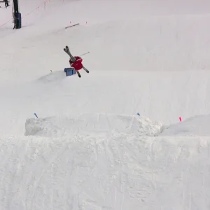 Video still: abe trying double corks