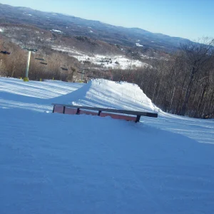 Rail garden down rail