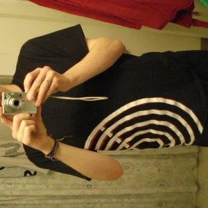 Front shot peace sign ripple t-shirt