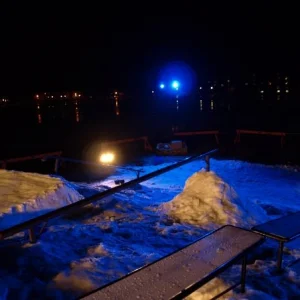 Saint Michael's College Rail jam set up 2