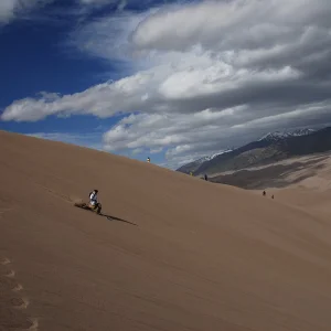Skiing the Dunes