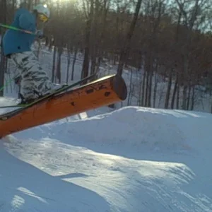 Me doing the cannon rail at loon