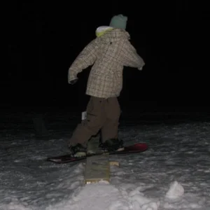 My friends house. all night sesh