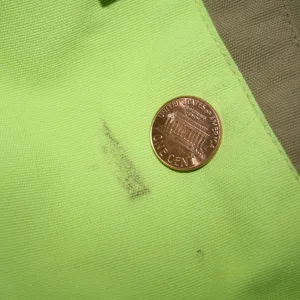 Stain on front pocket