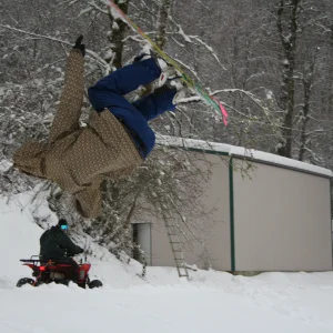 Front flip 180