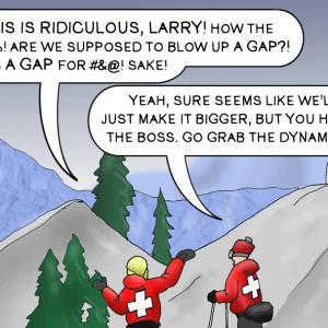 How to Get to Chad's Gap From the Bottom of Alta