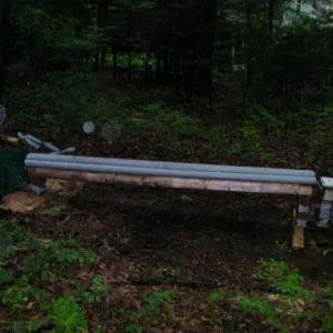Woods setup (first rail)