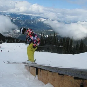 Sliding a rail