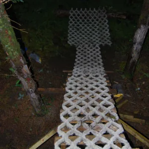 Inrun for  bobs back garden set up