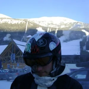 Lake Louise skiing day