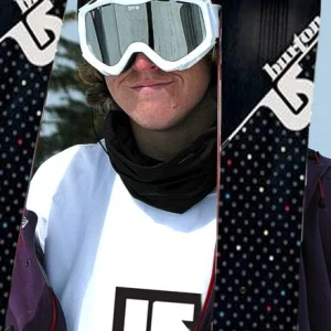 Wallisch posing with the new hyphy sticks