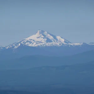 View from the top of hood