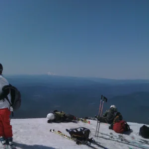 Top of Hood, Jefferson in the background