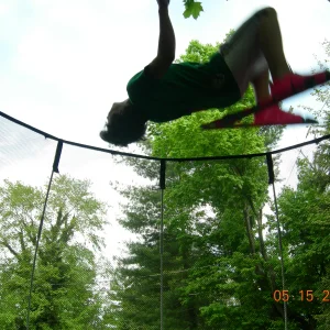 Backflip on tramp