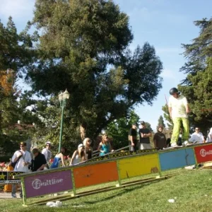 Whitter college rail jam