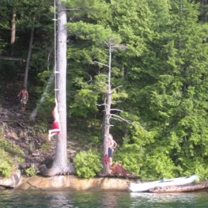 Rope swing lake george, ny