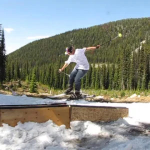 Rail sesh in da bush