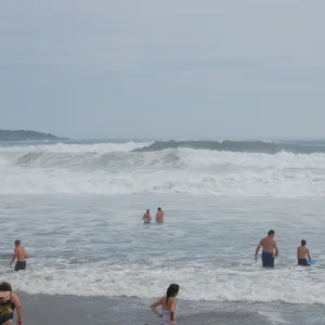 Hurricane Bill at Higgins