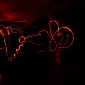 Random light drawing