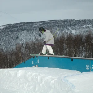 Flat down in Ramundberget.