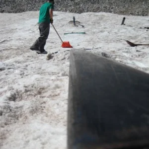 Prepping the last part of the line
