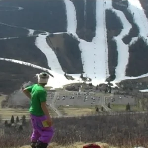 Hiked the opposite mountain