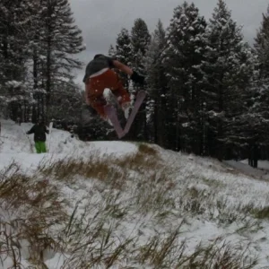 Skiing Bridger Bowl Oct 1st 2oo9