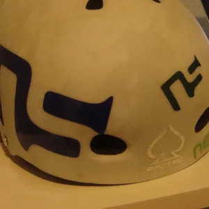 Helmet sticker job 2