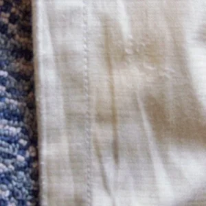 Bottom back of ski jacket