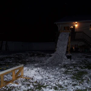 Drop in ramp to rail