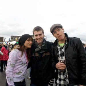 Me with Tim and Jools from Snowfix