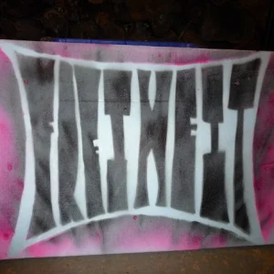 School stencil project